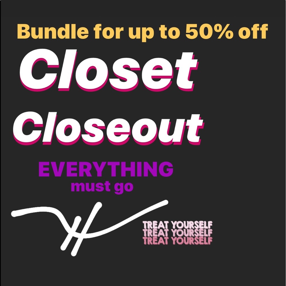 CLOSET CLOSEOUT SALE